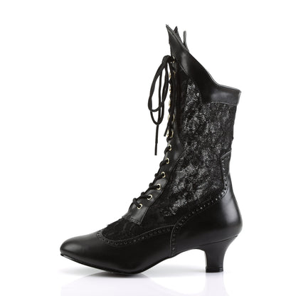 【FUNTASMA】DAME-115 ブーツ Blk Pu-Lace【取寄】