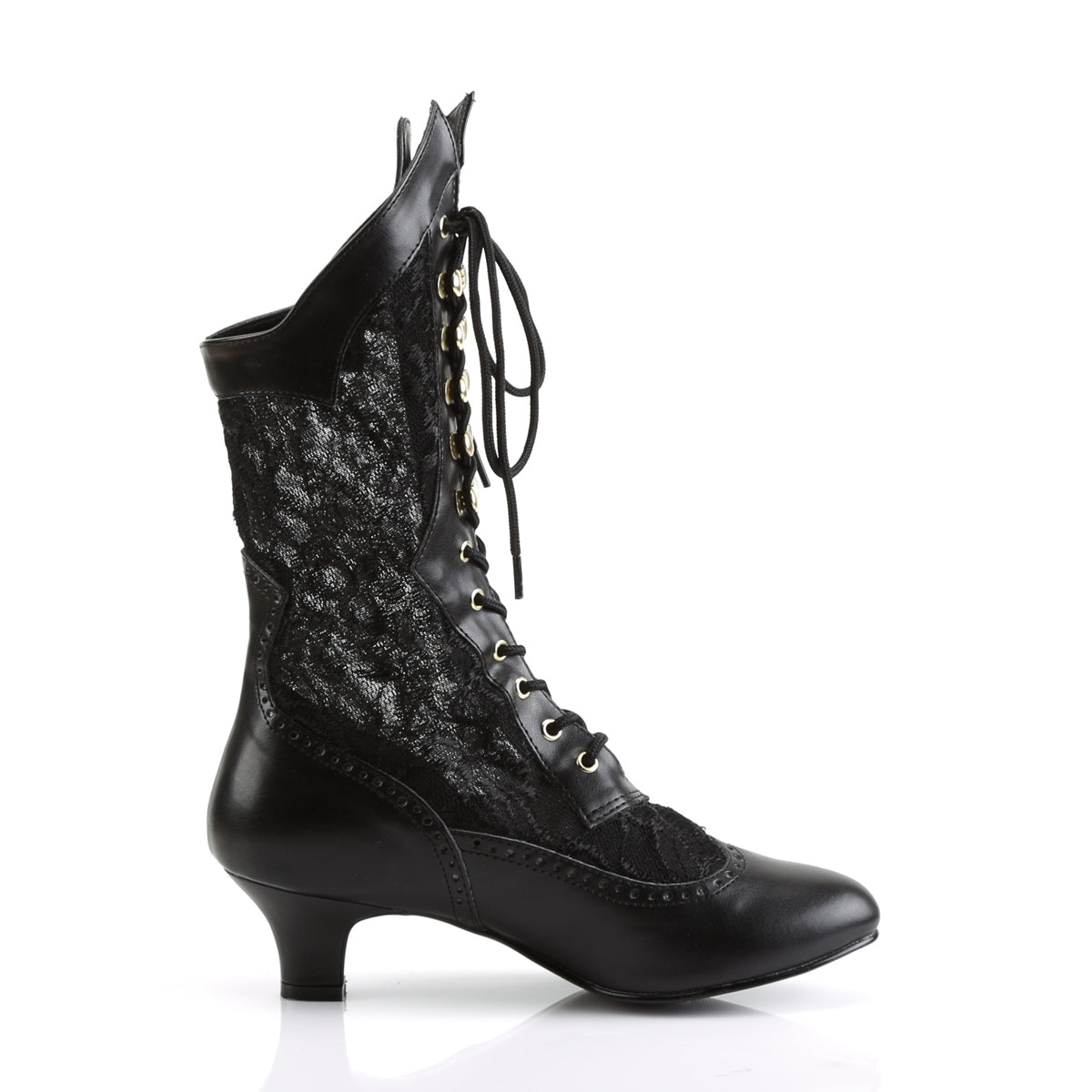 【FUNTASMA】DAME-115 ブーツ Blk Pu-Lace【取寄】