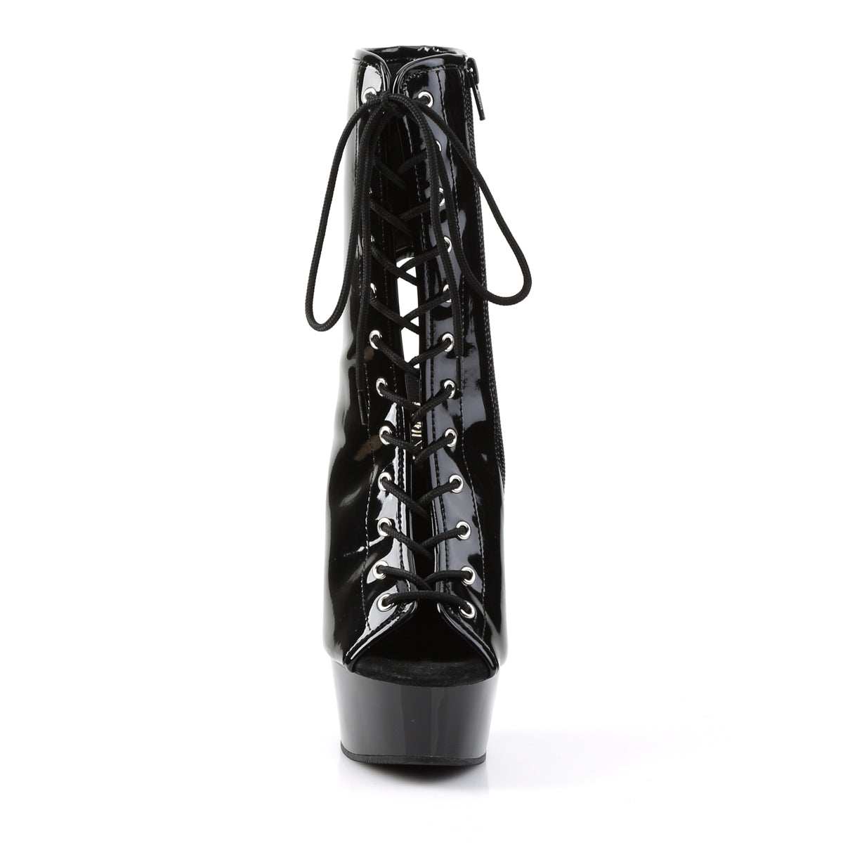 【PLEASER】DELIGHT-1016 シューズ Blk Pat/Blk【取寄】