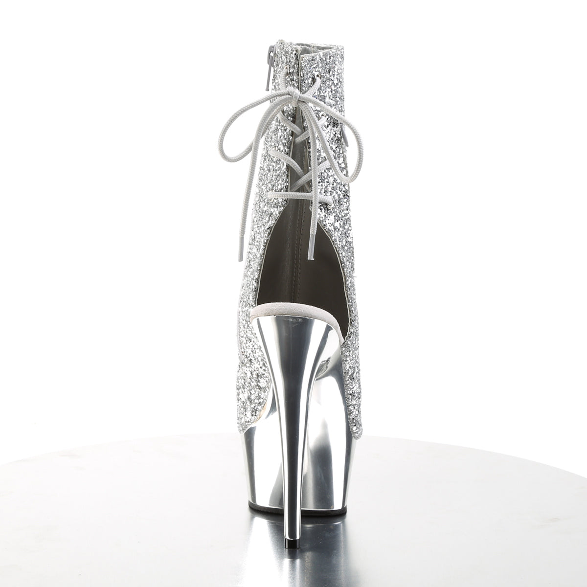 【PLEASER】DELIGHT-1018G シューズ Slv Gltr/Slv Chrome【取寄】