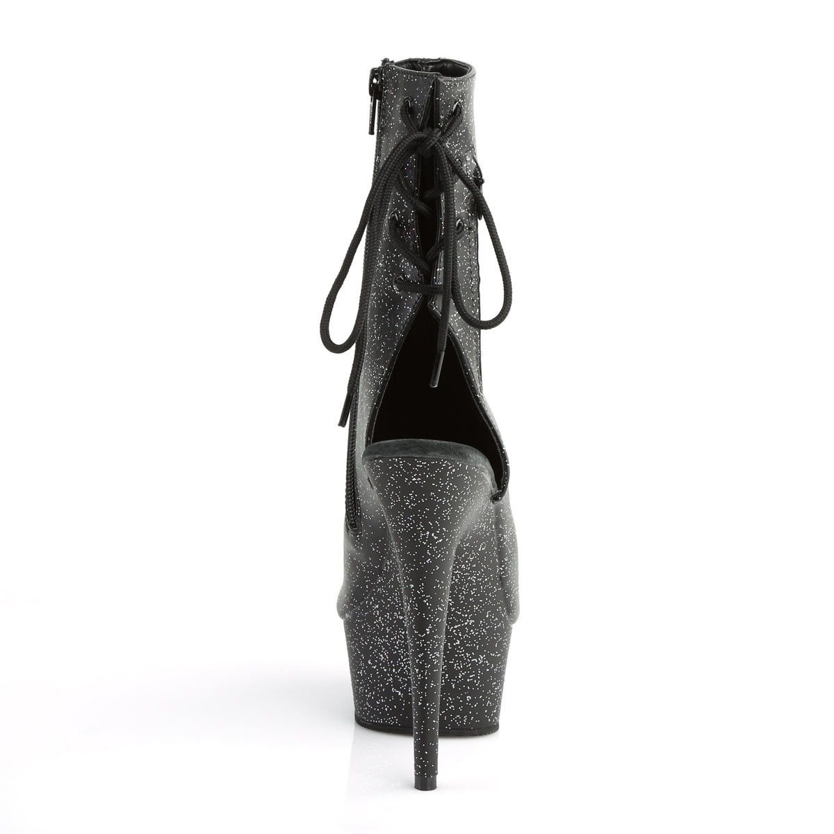【PLEASER】DELIGHT-1018MMG シューズ Blk Faux Leather/Blk Matte【取寄】