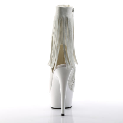 【PLEASER】DELIGHT-1019 シューズ Wht Faux Leather/Wht【取寄】