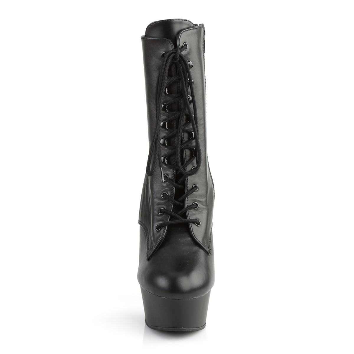 【PLEASER】DELIGHT-1020 シューズ Blk Leather/Blk【取寄】