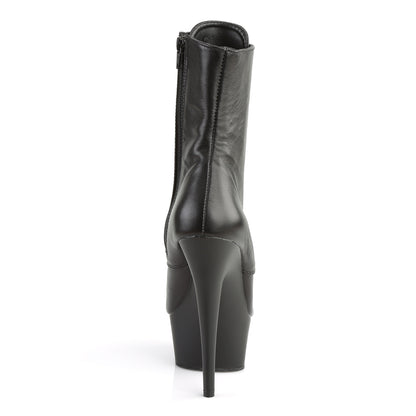 【PLEASER】DELIGHT-1020 シューズ Blk Leather/Blk【取寄】