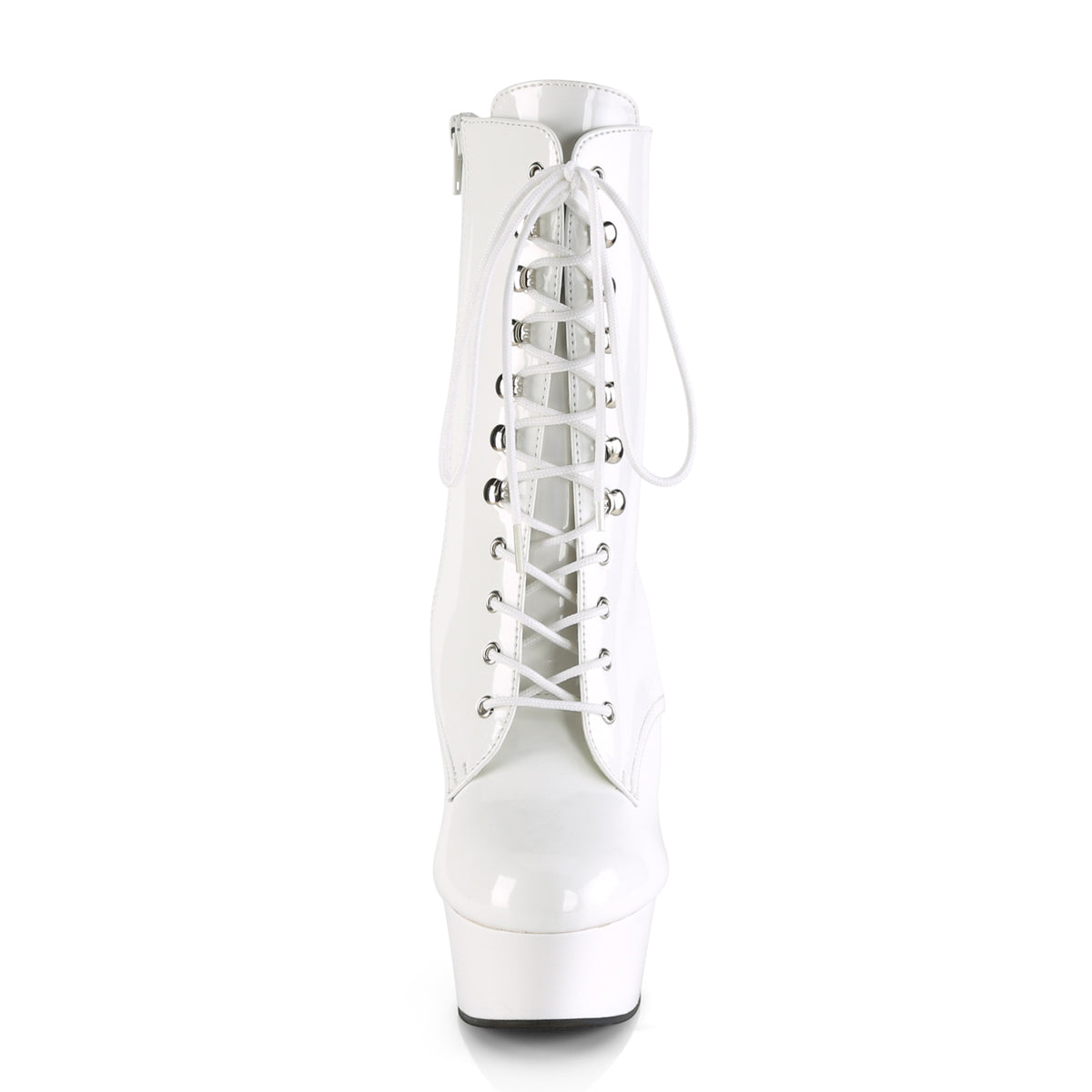 【PLEASER】DELIGHT-1020 シューズ Wht Pat/Wht【取寄】