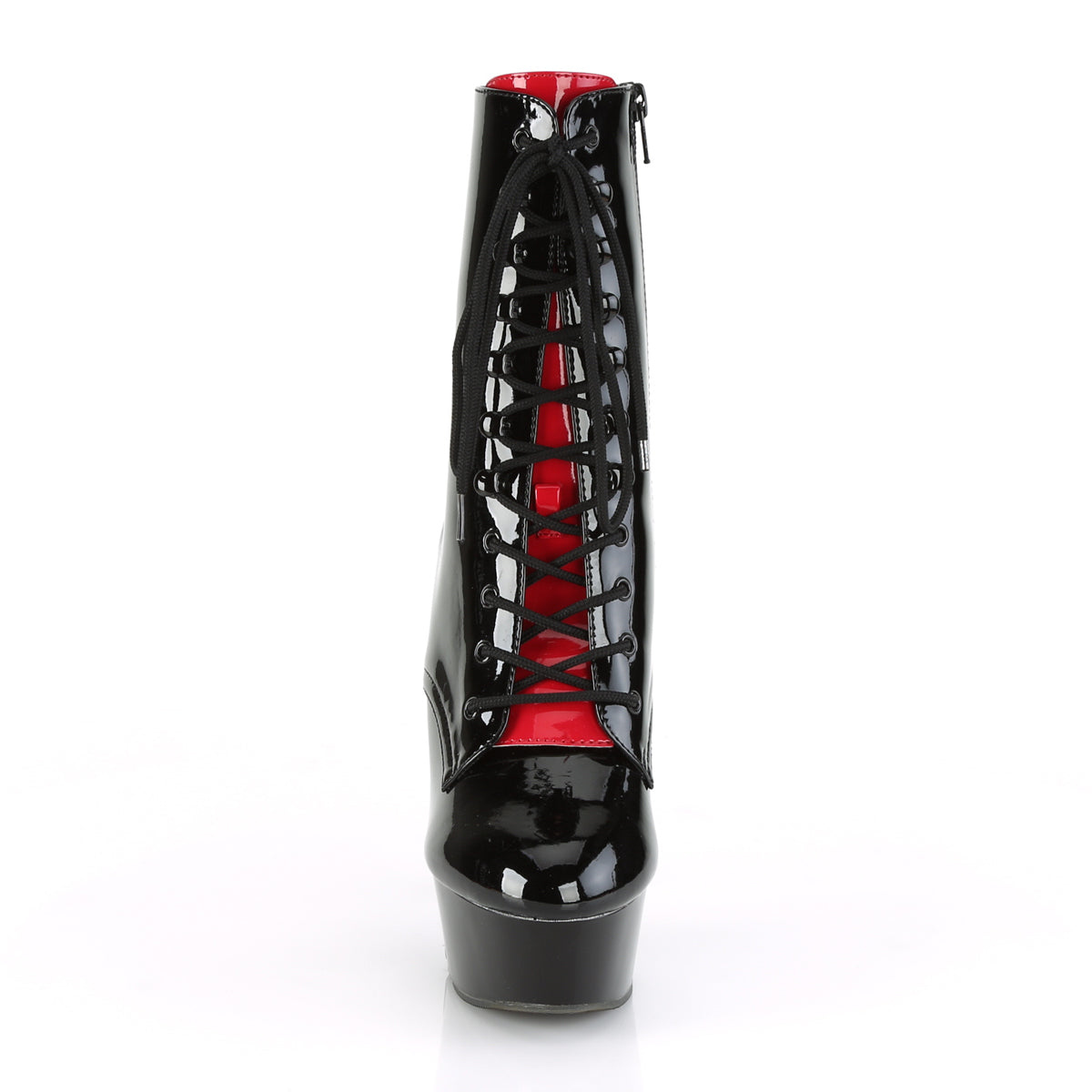 【PLEASER】DELIGHT-1020FH シューズ Blk Pat/Blk【取寄】