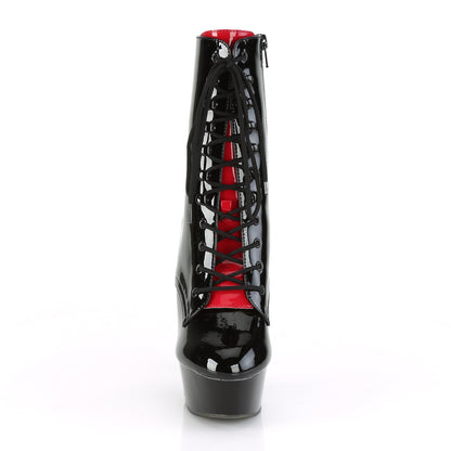 【PLEASER】DELIGHT-1020FH シューズ Blk Pat/Blk【取寄】