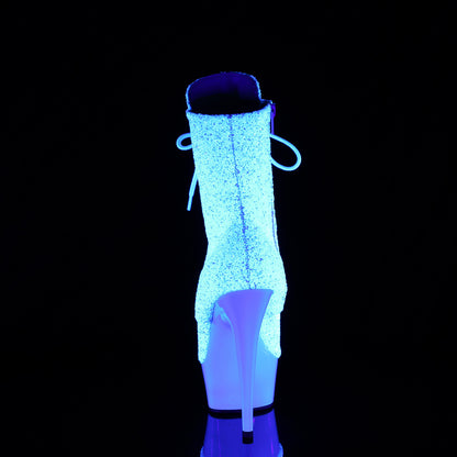 【PLEASER】DELIGHT-1020LG シューズ Neon Wht Multi Glitter/Neon Wht【取寄】