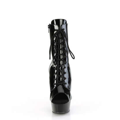 【PLEASER】DELIGHT-1021 シューズ Blk Pat/Blk【取寄】