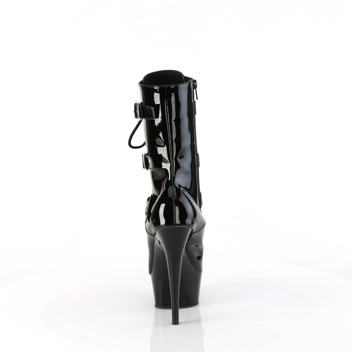 【PLEASER】DELIGHT-1043 シューズ Blk Pat/Blk【取寄】