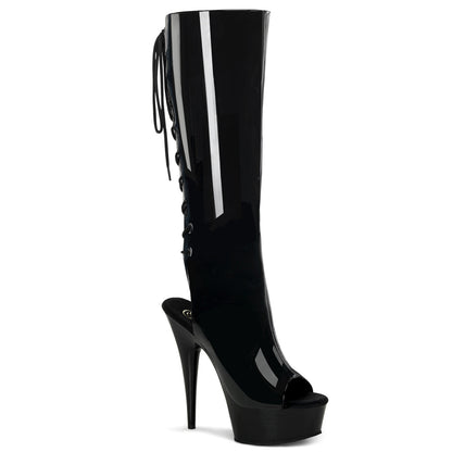 【PLEASER】DELIGHT-2018 シューズ Blk Pat/Blk【取寄】