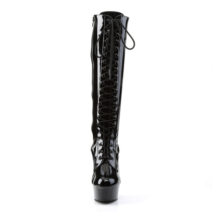 【PLEASER】DELIGHT-2023 シューズ Blk Str Pat/Blk【取寄】