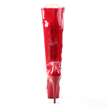 【PLEASER】DELIGHT-2023 シューズ Red Str Pat/Red【取寄】