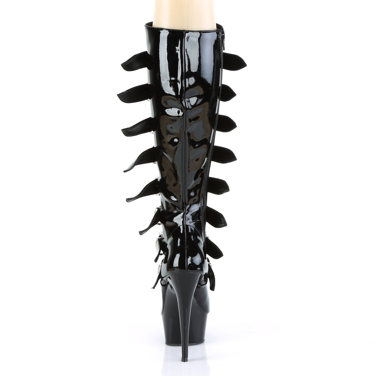 【PLEASER】DELIGHT-2049 シューズ Blk Pat/Blk【取寄】