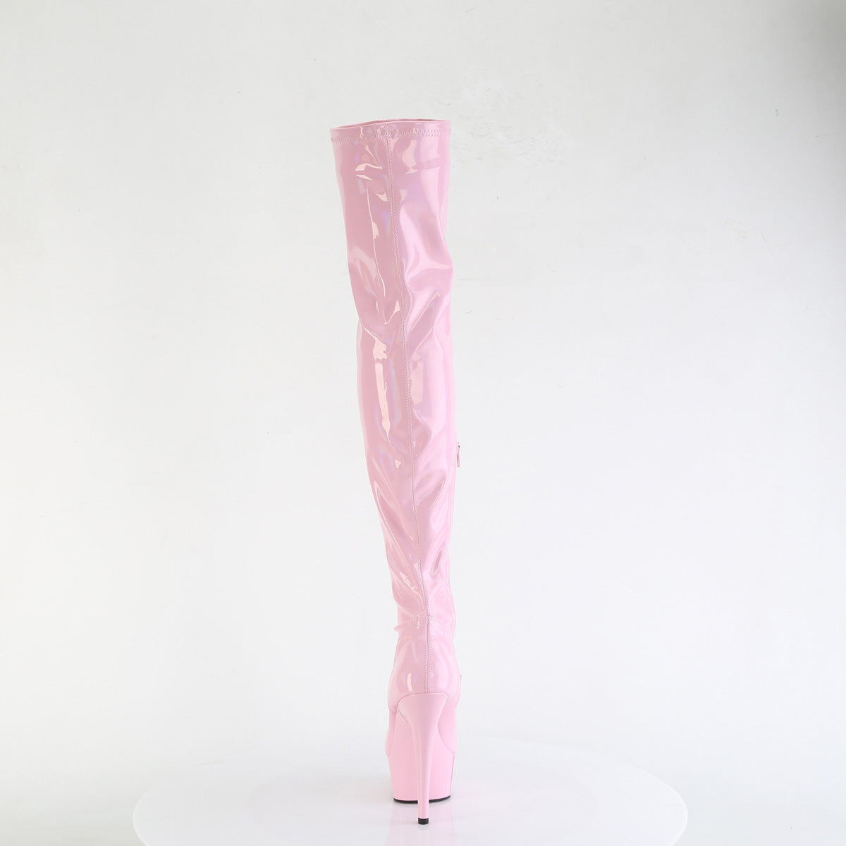 【PLEASER】DELIGHT-3000HWR シューズ B. Pink Hologram Pat/M【取寄】