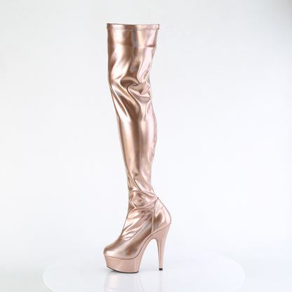 【PLEASER】DELIGHT-3000HWR シューズ Rose Gold Hologram Pu/M【取寄】