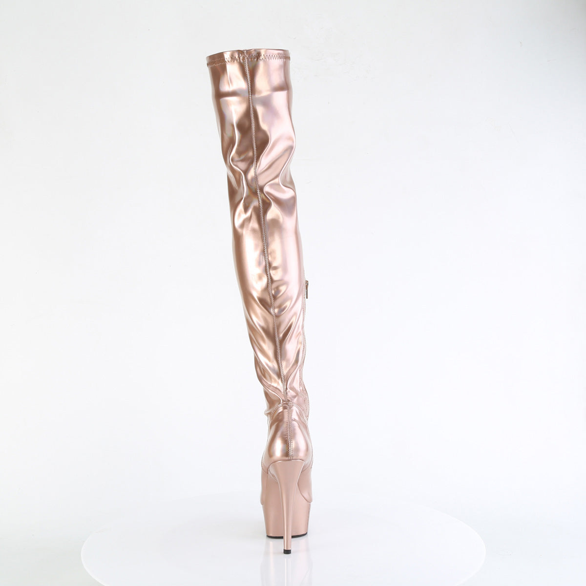 【PLEASER】DELIGHT-3000HWR シューズ Rose Gold Hologram Pu/M【取寄】