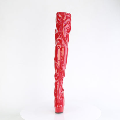 【PLEASER】DELIGHT-3000HWR シューズ Red Hologram Pat/M【取寄】