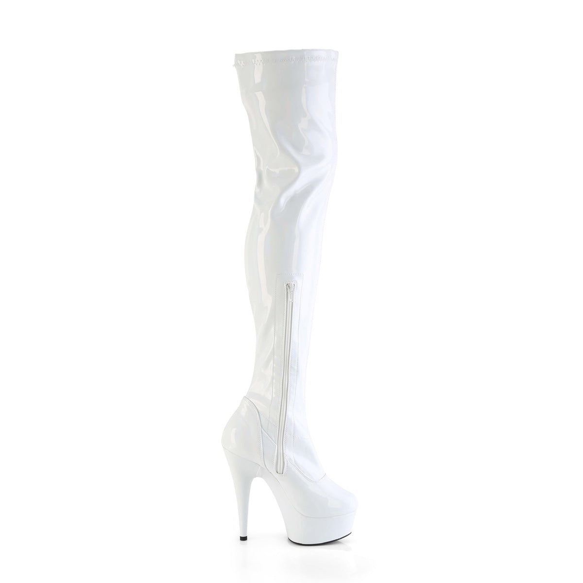 【PLEASER】DELIGHT-3000HWR シューズ Wht Hologram Pat/M【取寄】