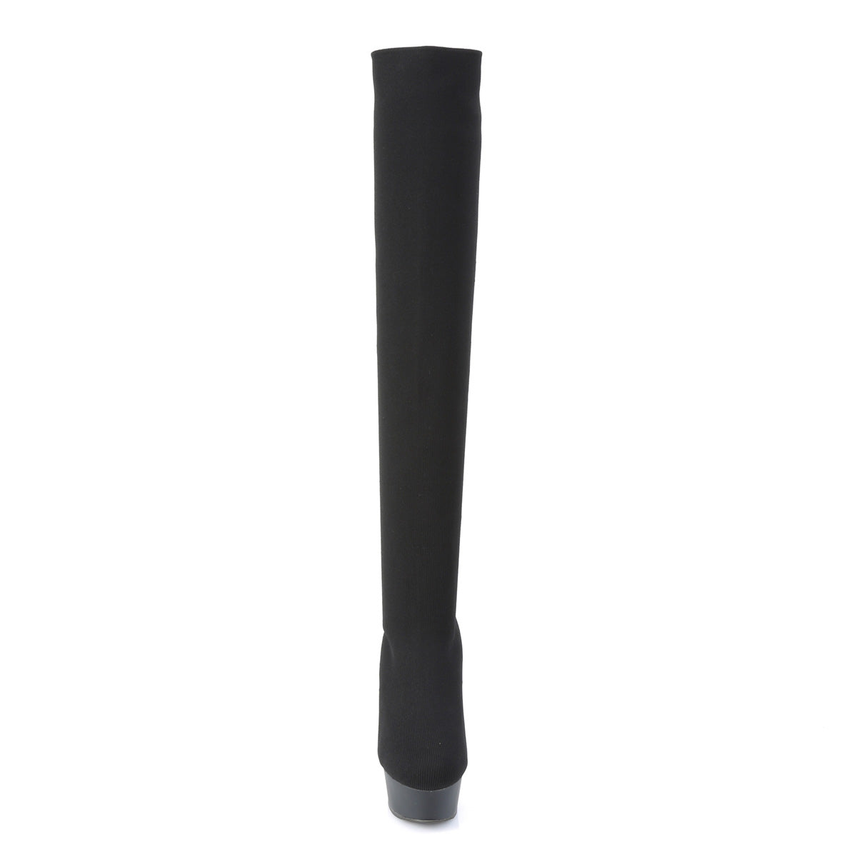 【PLEASER】DELIGHT-3002-1 シューズ Blk Stretch Knit Fabric/Blk Matte【取寄】