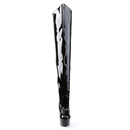 【PLEASER】DELIGHT-3010 シューズ Blk Pat/Blk【取寄】