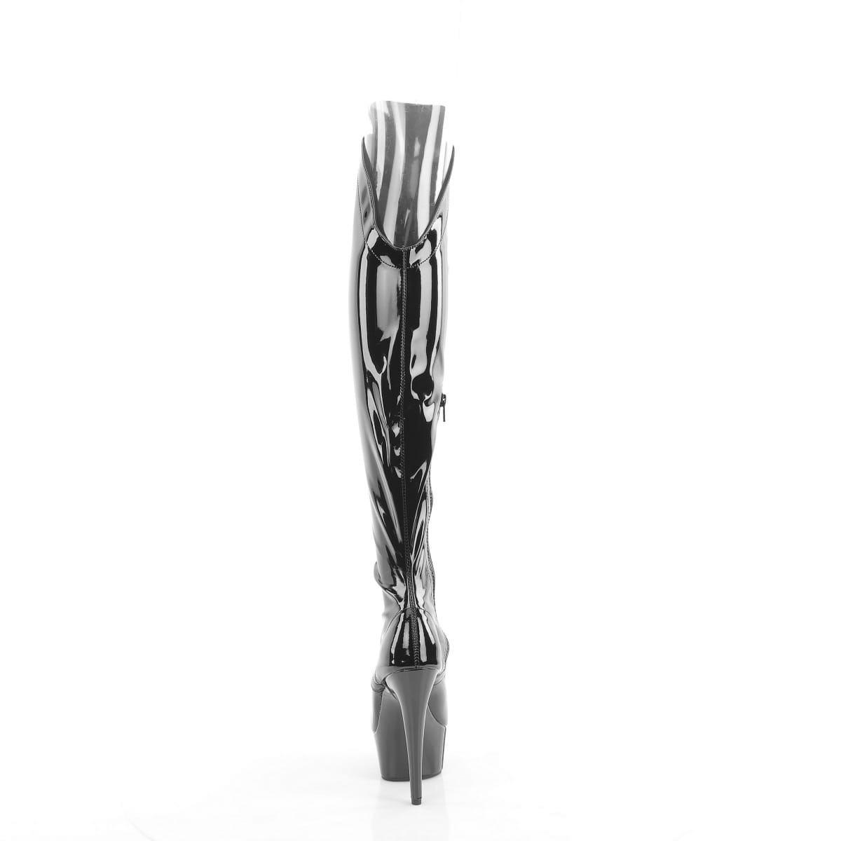 【PLEASER】DELIGHT-3014 シューズ Blk Str. Pat/Blk【取寄】