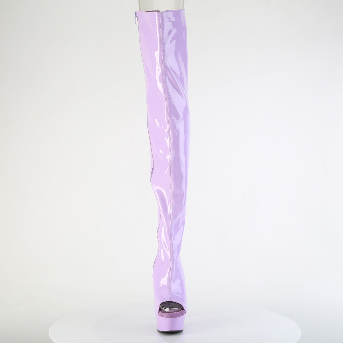 【PLEASER】DELIGHT-3017 シューズ Lavender Str. Pat/Lavender【取寄】