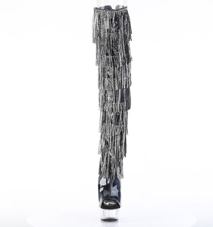 【PLEASER】DELIGHT-3017HG-RSF シューズ Blk Holo Pat/Clr【取寄】