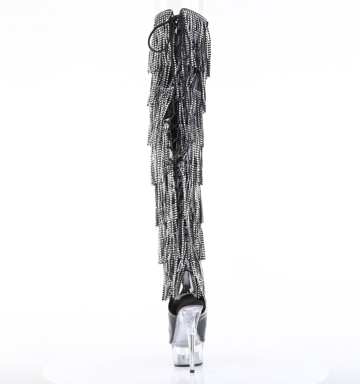 【PLEASER】DELIGHT-3017HG-RSF シューズ Blk Holo Pat/Clr【取寄】