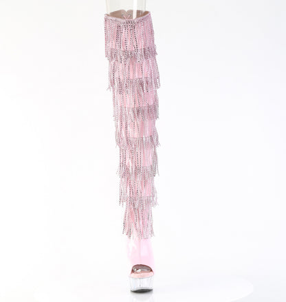 【PLEASER】DELIGHT-3017HG-RSF シューズ B. Pink Holo Pat/Clr【取寄】