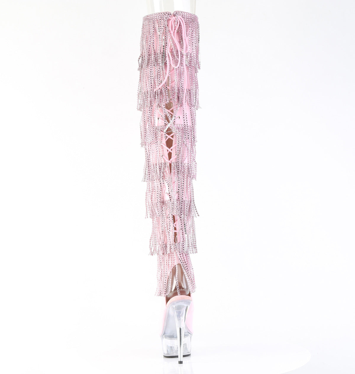 【PLEASER】DELIGHT-3017HG-RSF シューズ B. Pink Holo Pat/Clr【取寄】