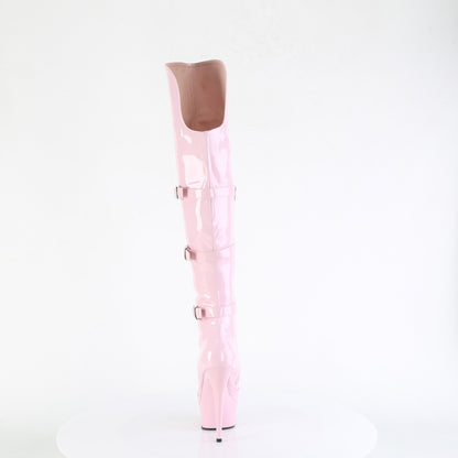 【PLEASER】DELIGHT-3018 シューズ B. Pink Str. Pat/B. Pink【取寄】