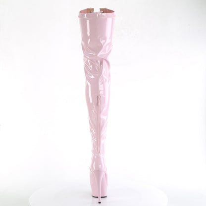 【PLEASER】DELIGHT-3027 シューズ B. Pink-Wht Str. Pat/B. Pink【取寄】