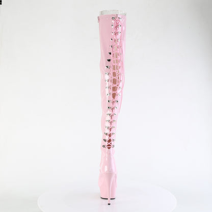 【PLEASER】DELIGHT-3063 シューズ B. Pink Str Pat/B. Pink【取寄】