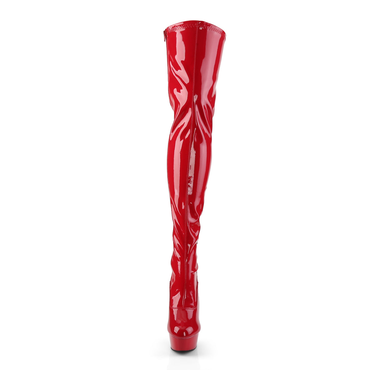 【PLEASER】DELIGHT-3063 シューズ Red Str Pat/Red【取寄】