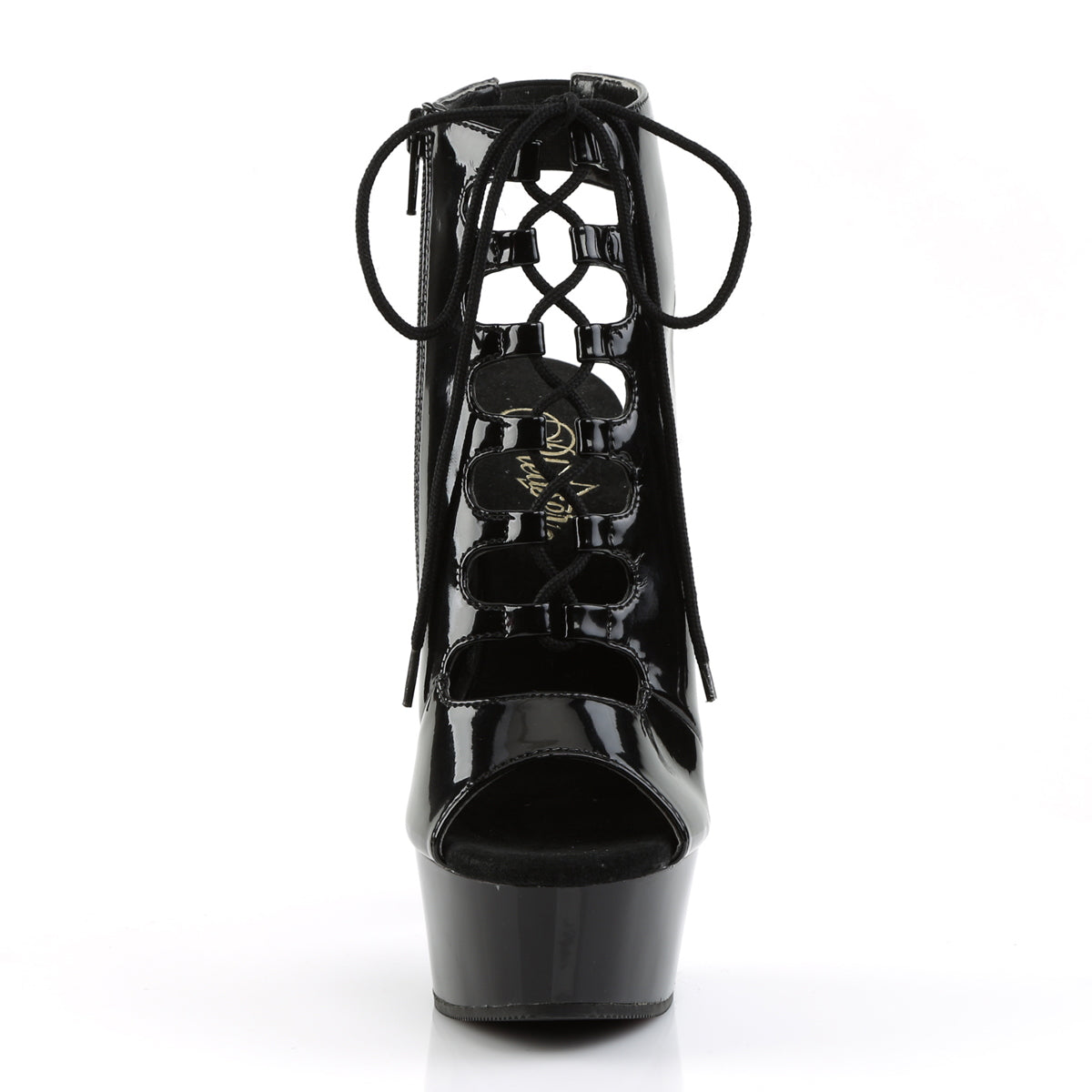 【PLEASER】DELIGHT-600-20 シューズ Blk/Blk【取寄】