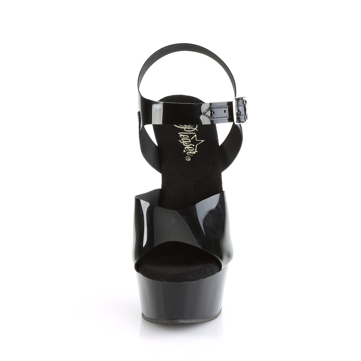 【PLEASER】DELIGHT-608N シューズ Blk (Jelly-Like) TPU/Blk【取寄】