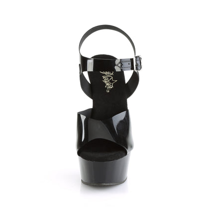 【PLEASER】DELIGHT-608N シューズ Blk (Jelly-Like) TPU/Blk【取寄】