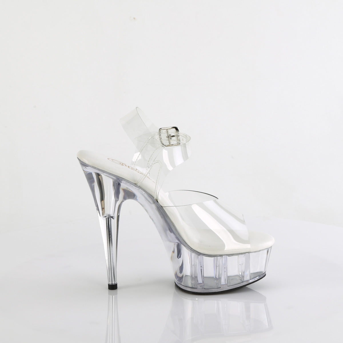 【PLEASER】DELIGHT-608VL シューズ Clr/Clr【取寄】