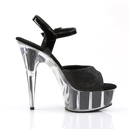 【PLEASER】DELIGHT-609-5G シューズ Blk Gltr/Blk Gltr【取寄】
