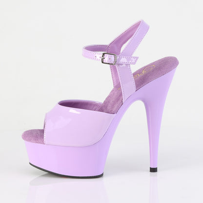 【PLEASER】DELIGHT-609 シューズ Lavender Pat/Lavender【取寄】