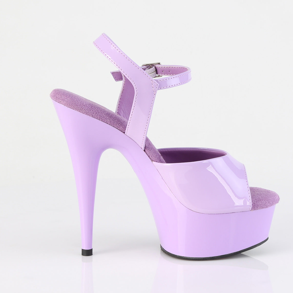 【PLEASER】DELIGHT-609 シューズ Lavender Pat/Lavender【取寄】