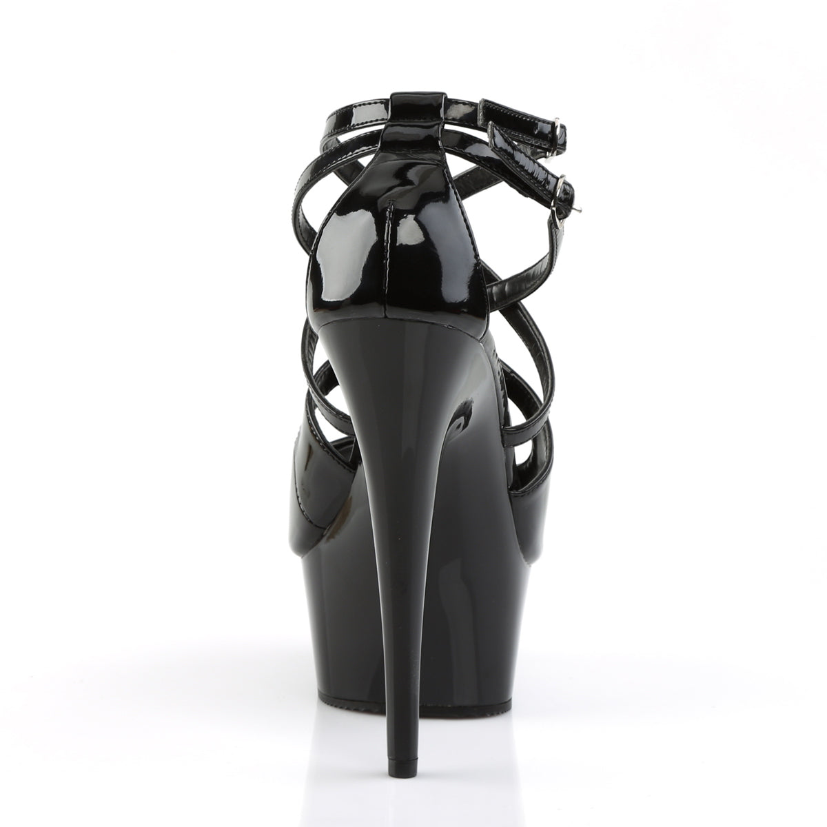 【PLEASER】DELIGHT-612 シューズ Blk/Blk【取寄】