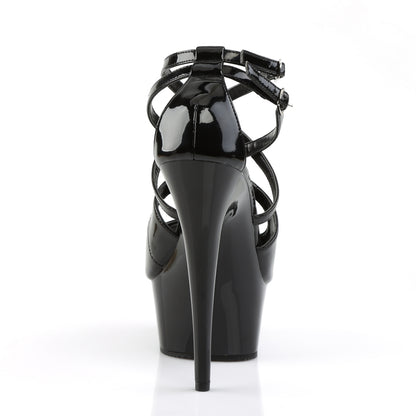 【PLEASER】DELIGHT-612 シューズ Blk/Blk【取寄】