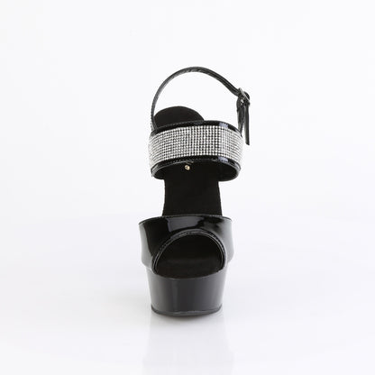 【PLEASER】DELIGHT-639 シューズ Blk Pat/Blk【取寄】