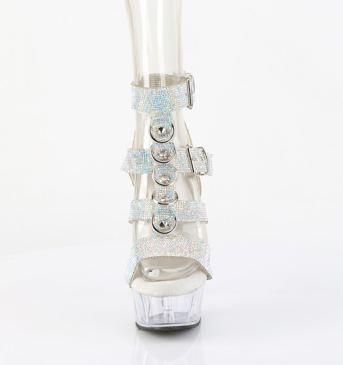 【PLEASER】DELIGHT-656RS シューズ Slv AB RS-TPU/Clr【取寄】