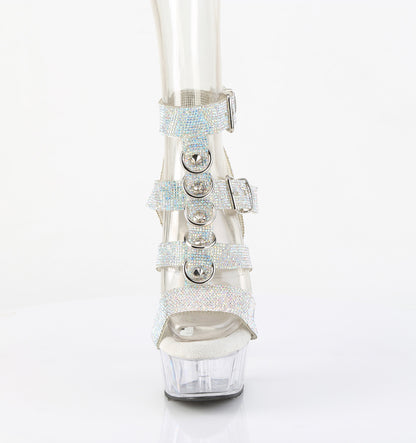 【PLEASER】DELIGHT-656RS シューズ Slv AB RS-TPU/Clr【取寄】