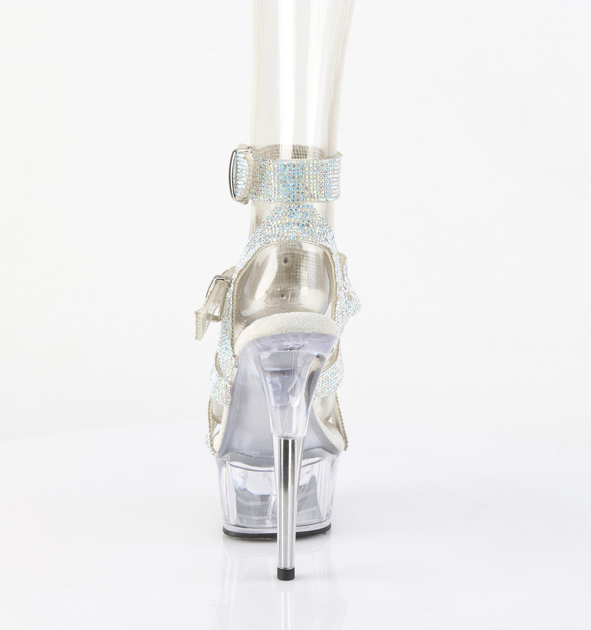 【PLEASER】DELIGHT-656RS シューズ Slv AB RS-TPU/Clr【取寄】