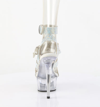 【PLEASER】DELIGHT-656RS プラットフォームシューズ Slv AB RS-TPU/Clr【取寄】