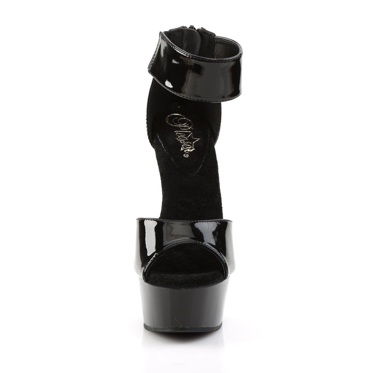 【PLEASER】DELIGHT-670-3 シューズ Blk/Blk【取寄】